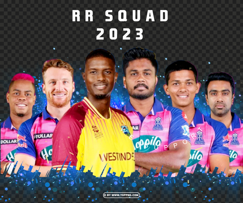 Rr Squad 2023 With Glowing PNG Transparent Background