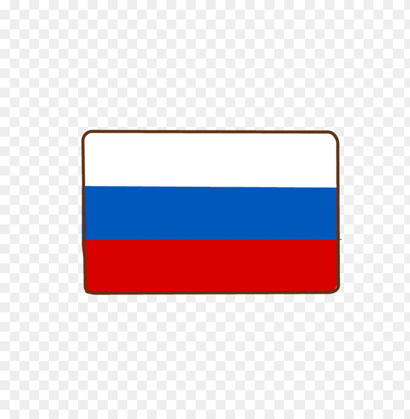 Flag of Russia with horizontal white, blue, and red stripes PNG