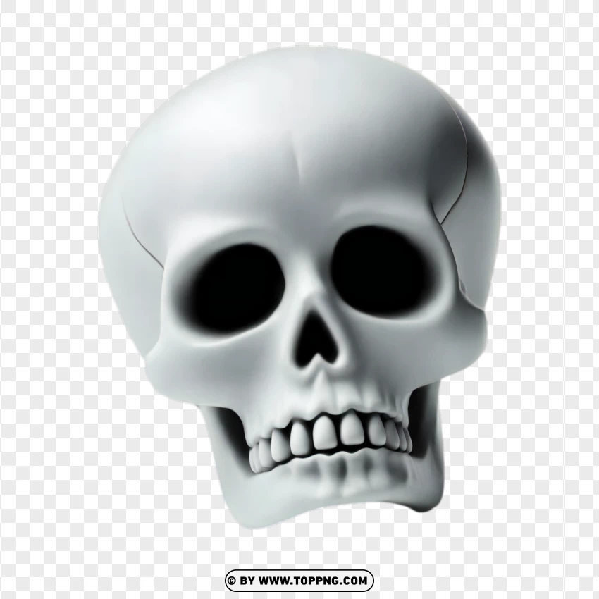 Sad Skeleton Troll Face Image PNG Transparent Background