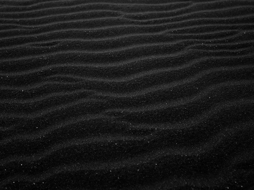 Sand Black Relief Dark Background