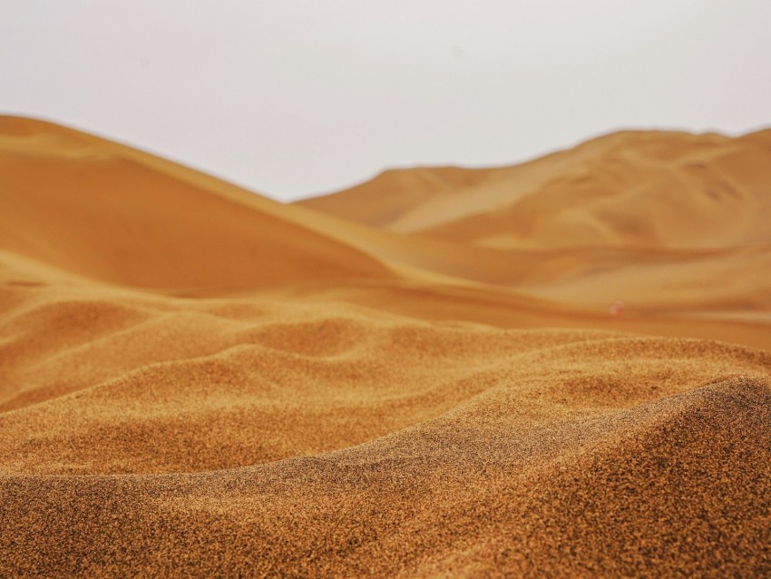 Sand Desert Dunes Hilly Background