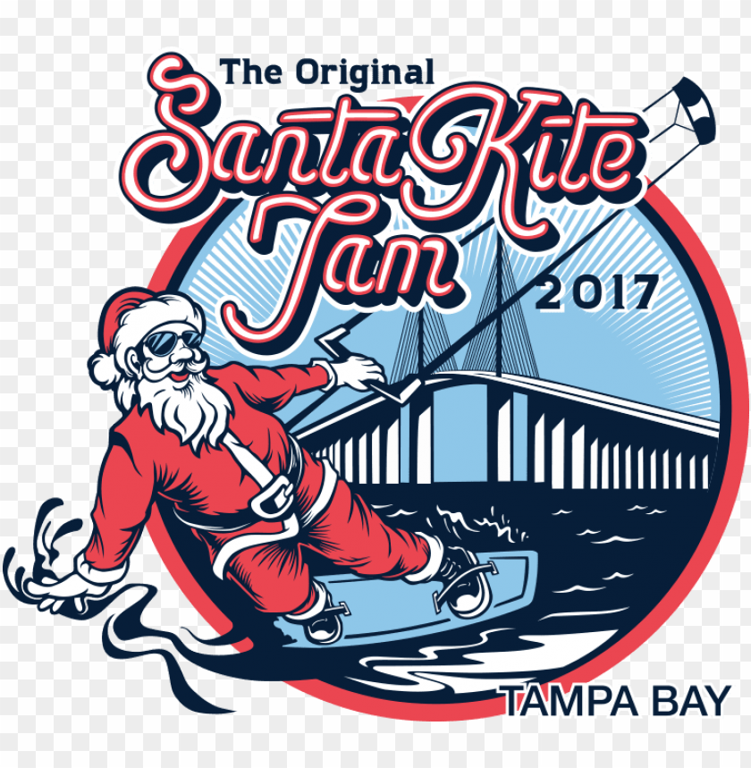 santa kite jam - sleeve, kite