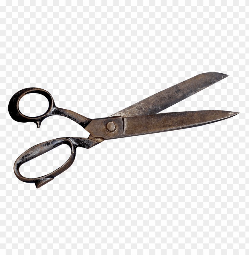 Antique Scissors PNG, tool, cutting, object