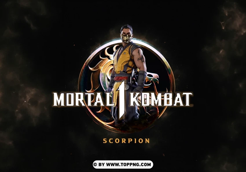 Scorpion, Frosty Fighter, Gaming Character, Warrior, Fighting Game Icon, Video Game Fighter, Ice-Cold Warrior