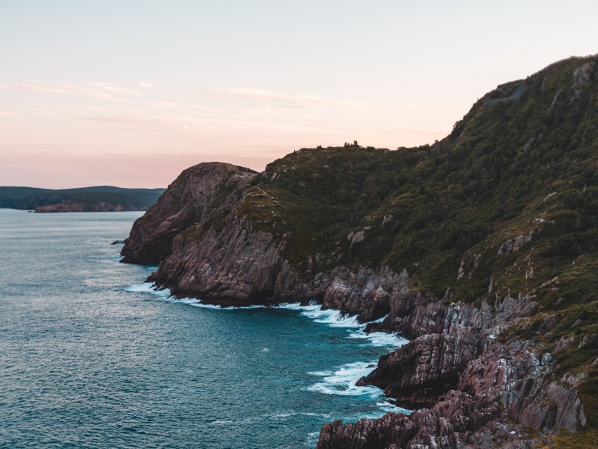 sea, cliff, aerial view, rocks, water