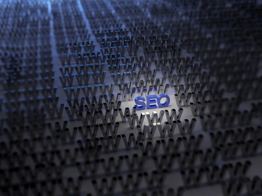 Seo Optimization Internet Letters Background