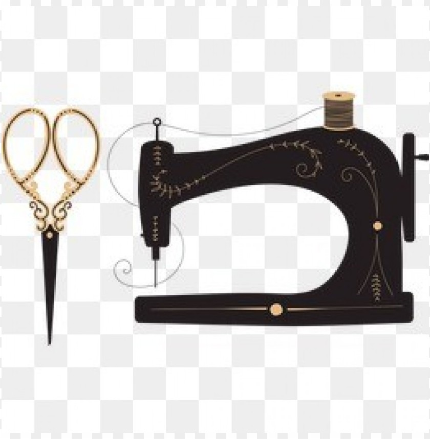 vintage sewing machine free png and vector,sewing machine vector, sewing machine, decoration, material png and vector,vintage sewing machine vector free,free