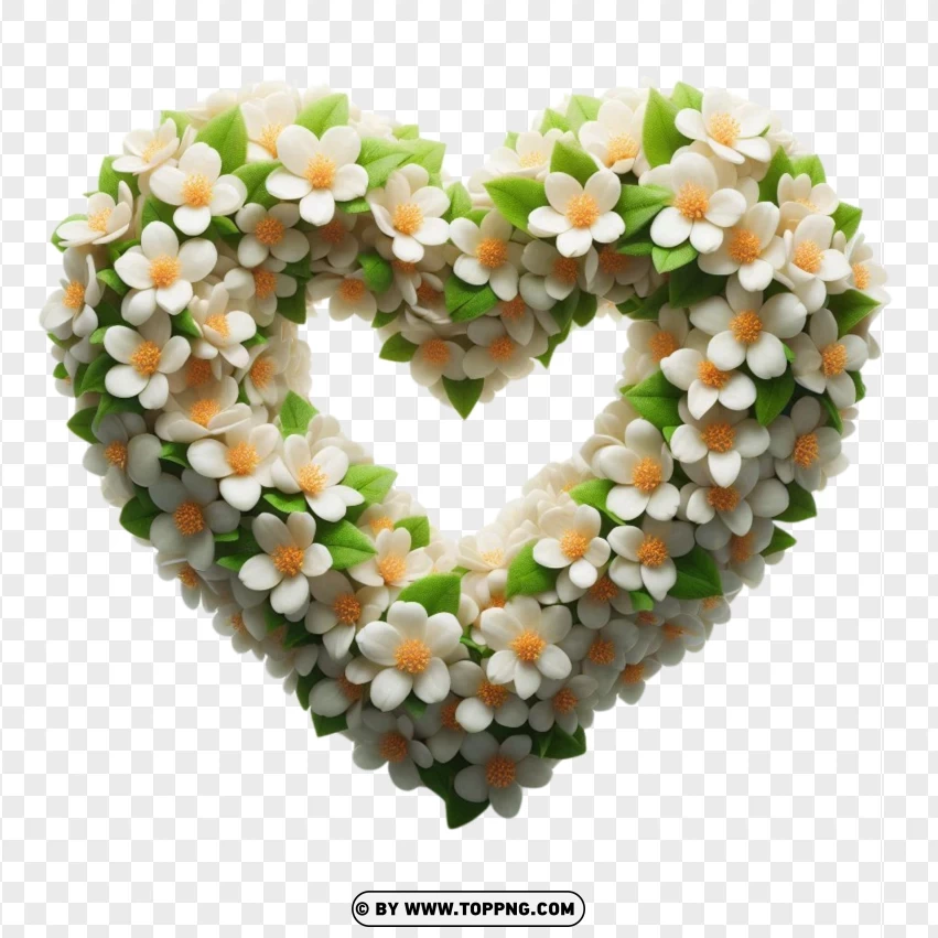 Heart Shape, Valentine flower,Jasmine,isolated,  petal,  love vibes,  floral