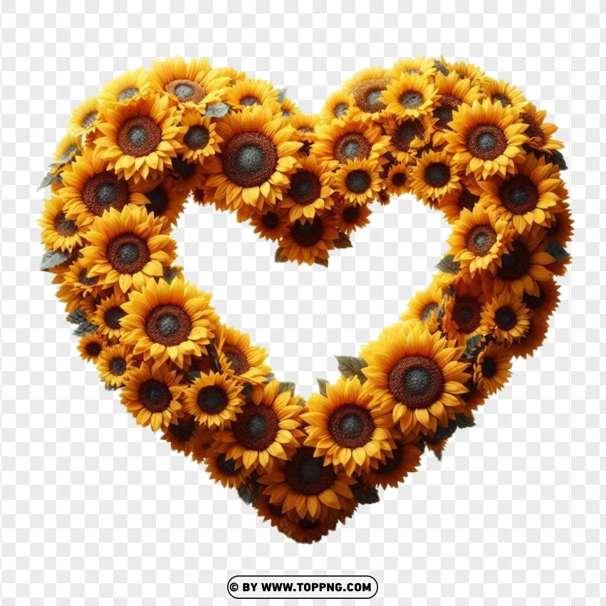 Heart Shape, Valentine flower,Sunflowers,isolated,  petal,  love vibes,  floral