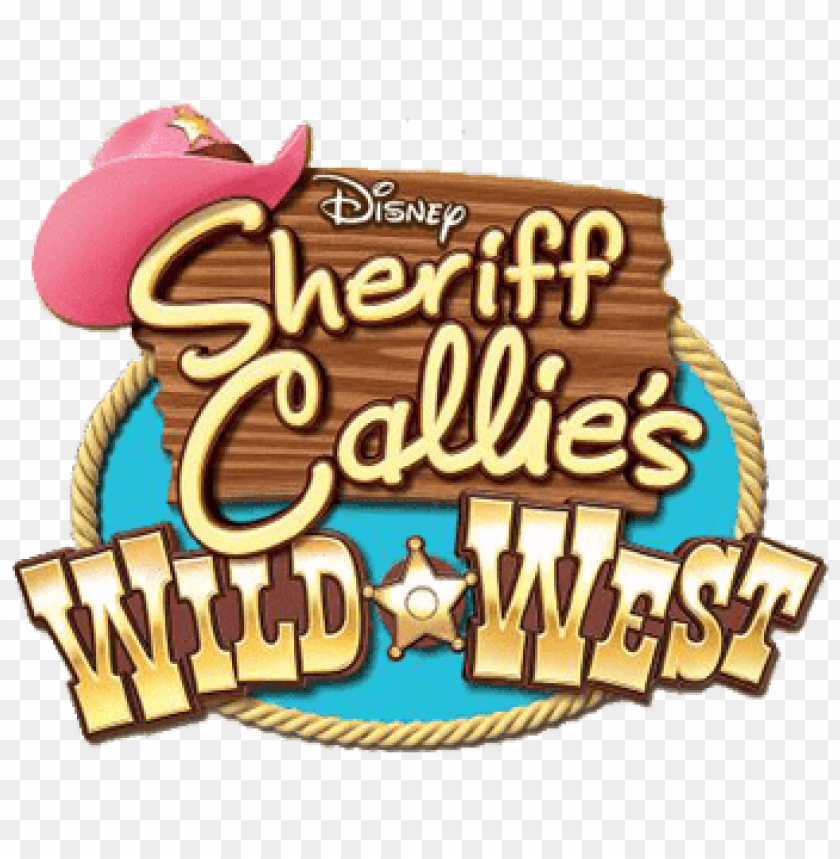 at the movies, cartoons, sheriff callie's wild west, sheriff callie's wild west logo, 