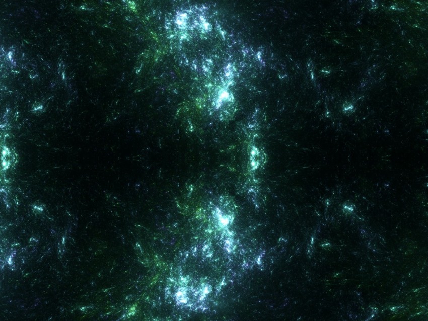 shine, fractal, green, bright