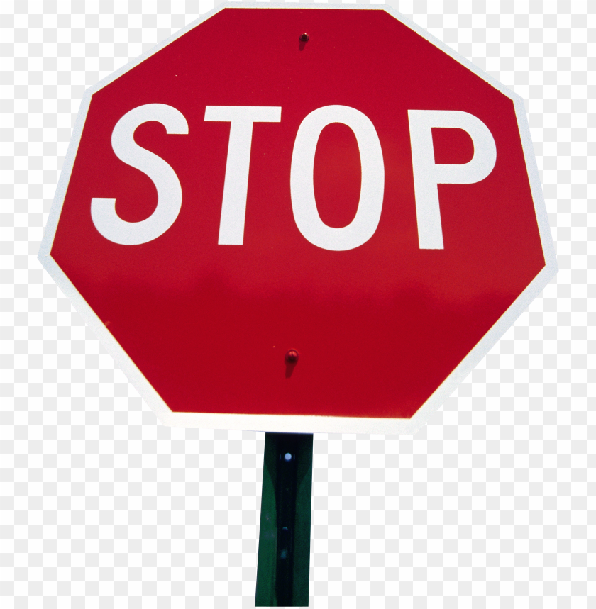 Sign Stop Cars PNG Transparent Background