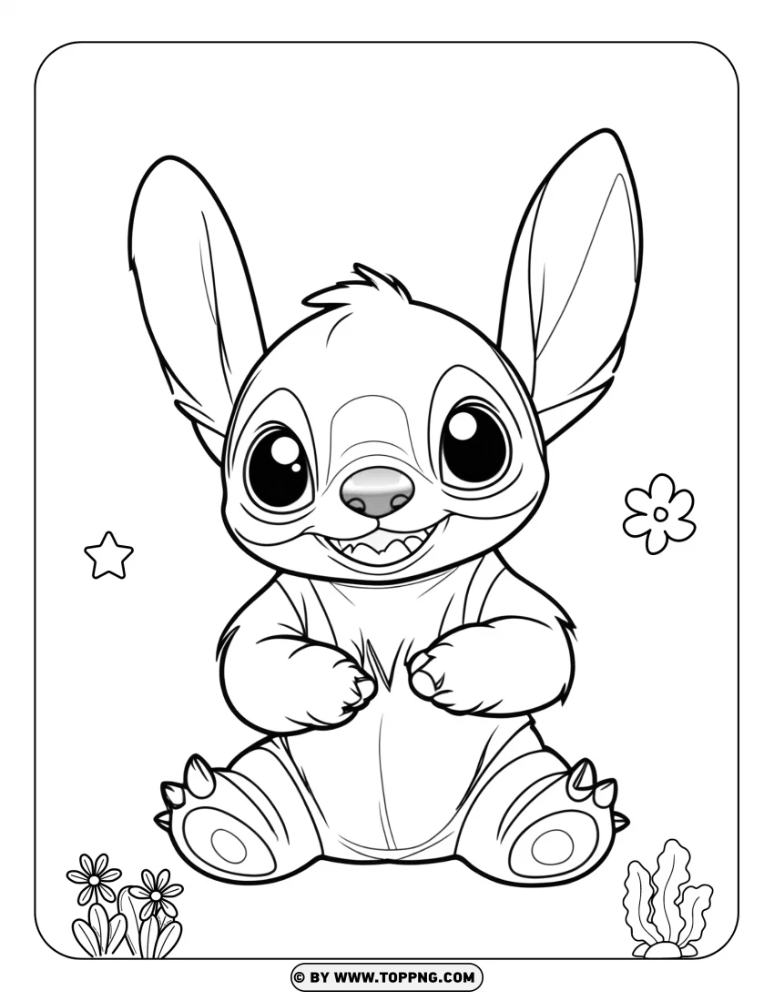 Stitch Outline,Stitch Coloring Page ,Stitch character,Stitch , Stitch Character , Lilo And Stitch , Cartoon 