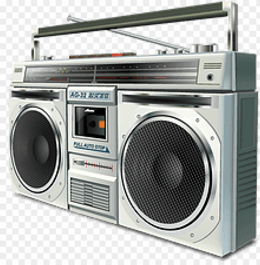 electronics, audio cassette, small ghettoblaster, 