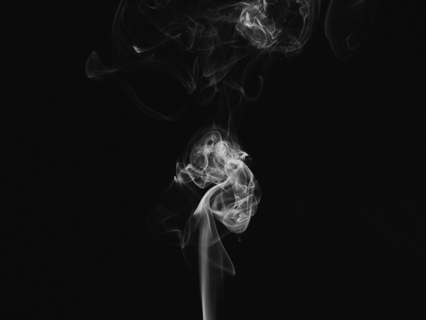 smoke, bw, clots, dark, darkness