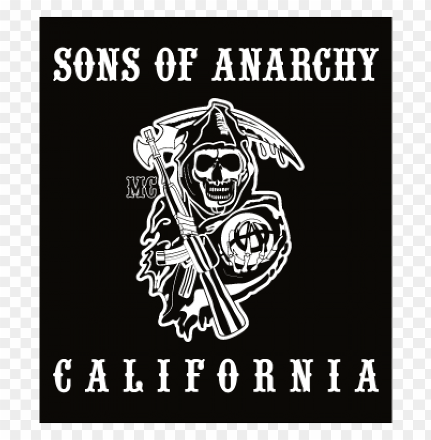 Sons Of Anarchy Logo Vector PNG Transparent Background