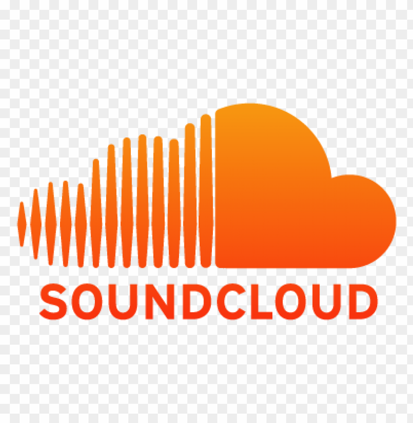 Soundcloud Logo Vector Free PNG Transparent Background