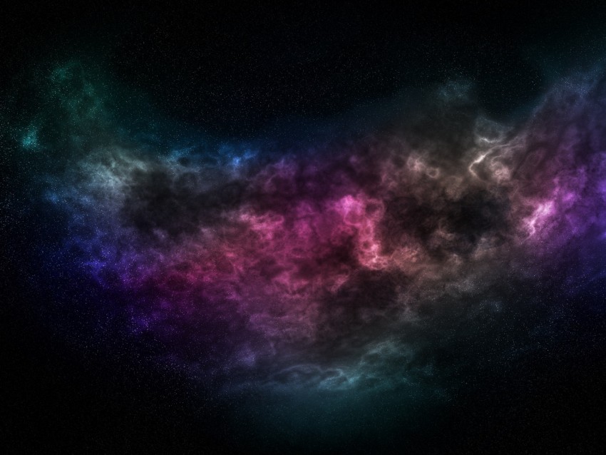 Space Galaxy Universe Stars Shine Multicolored Background