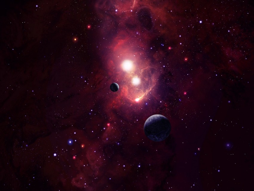 Space Planets Cosmic Space Galaxy Universe Stars Background