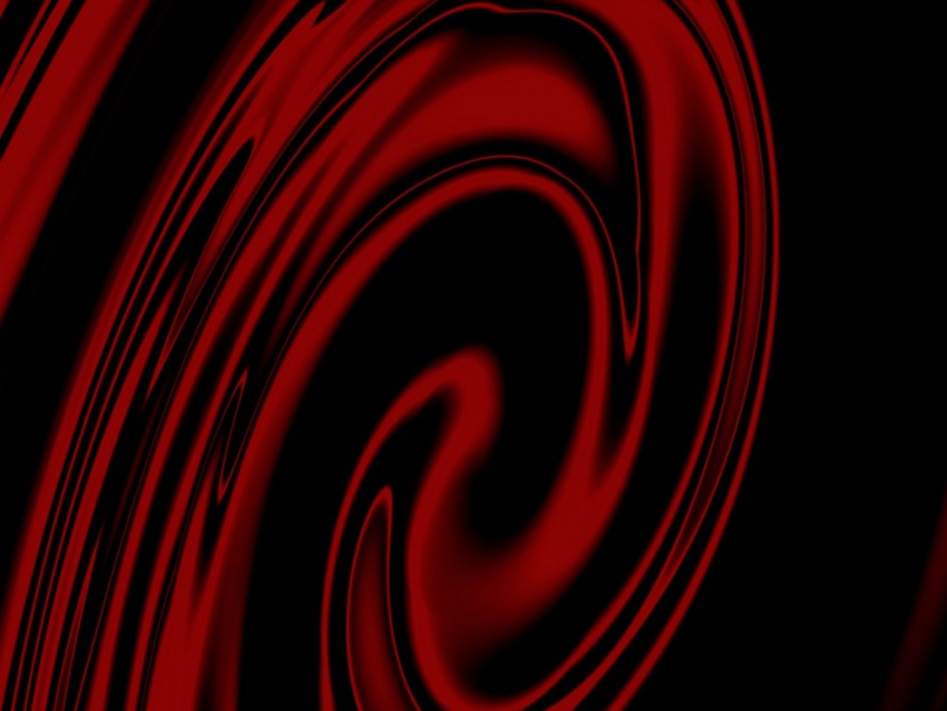 spiral, twisted, red, black