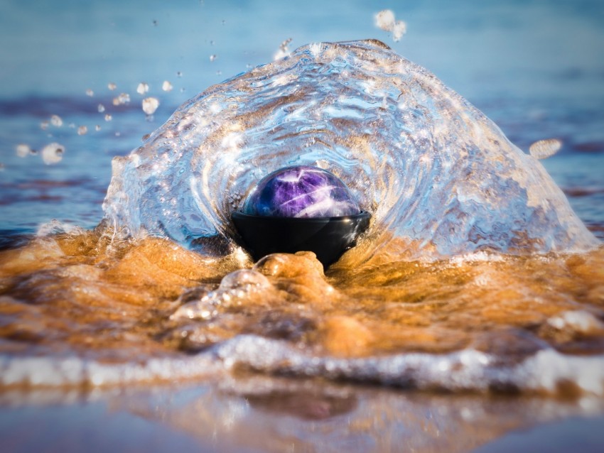 splash, water, spray, waves, shore