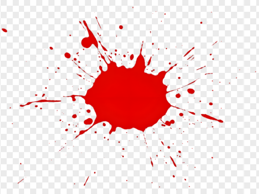 Splatter PNG Transparent Background