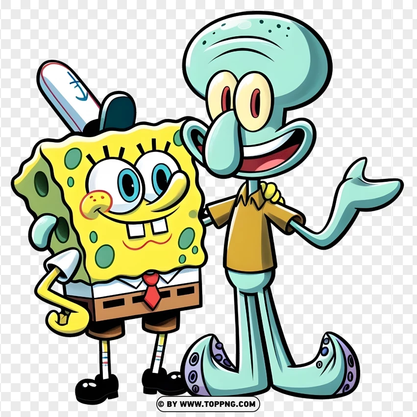 SpongeBob,Squidward, Character