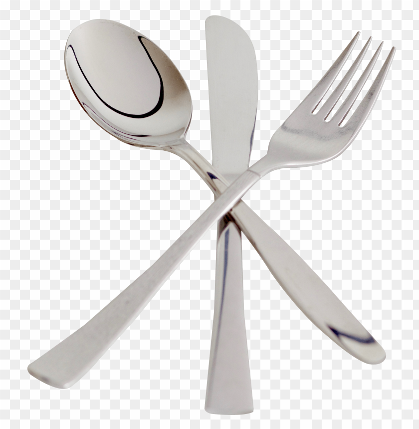 Cutlery Set PNG, spoon, fork, knife, kitchenware