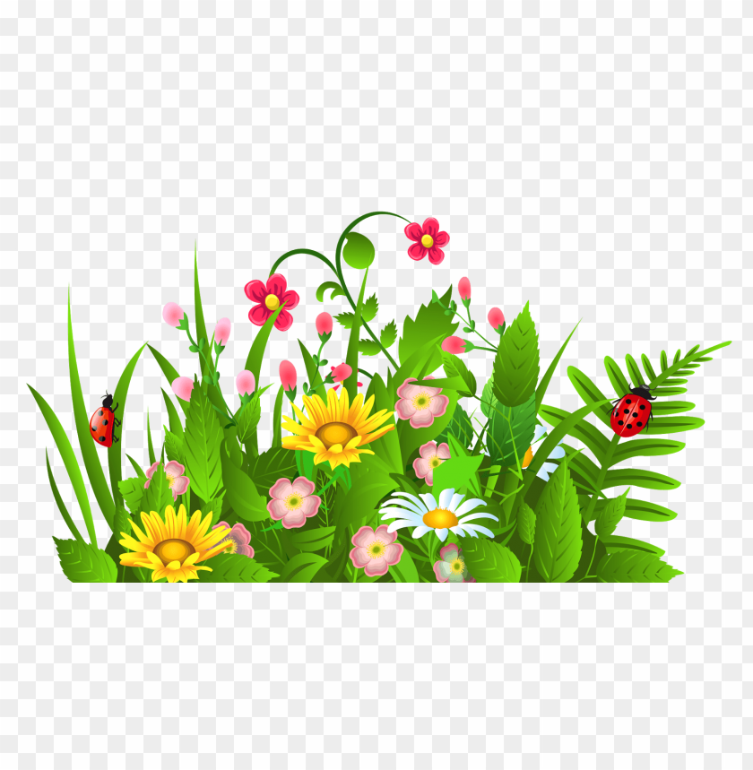 spring border png, border,spring,png