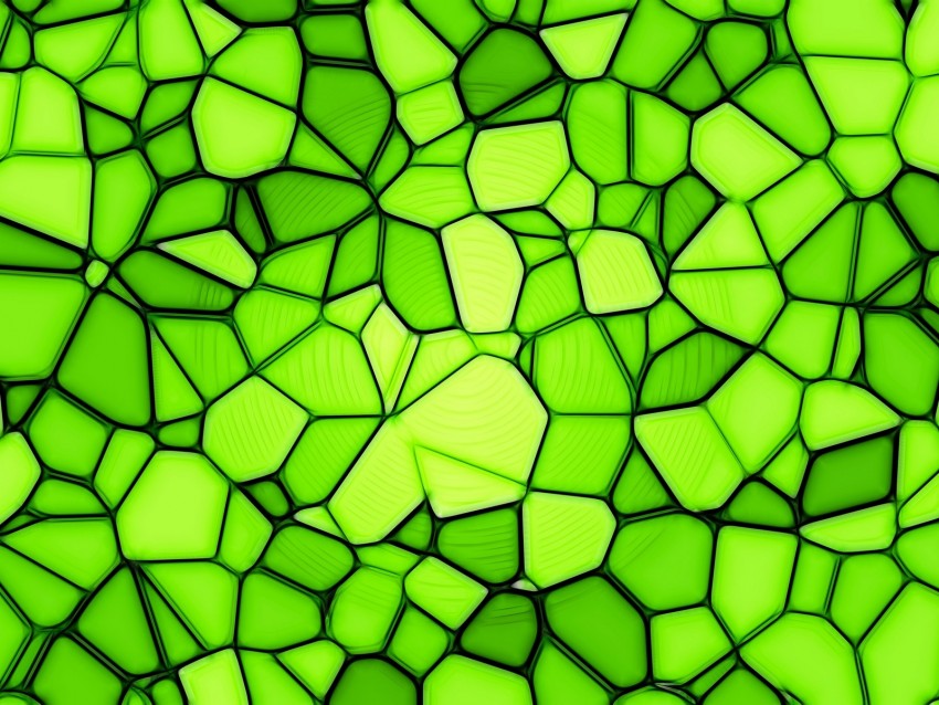 Squares Triangles Green Light Green Texture Background