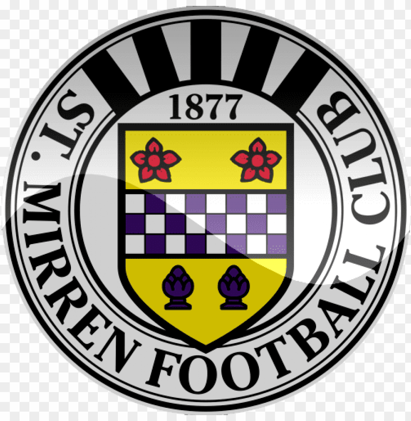 st, mirren, logo, png