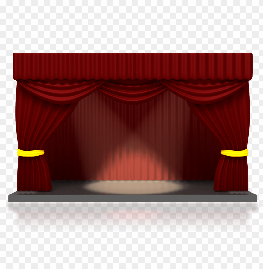 theater stage, red curtains, stage lighting, performance area, theatrical backdrop, dramatic settings, stage design