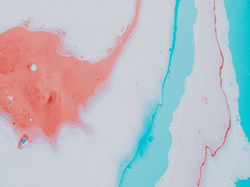 Stains Paint Colorful Liquid Abstraction Background