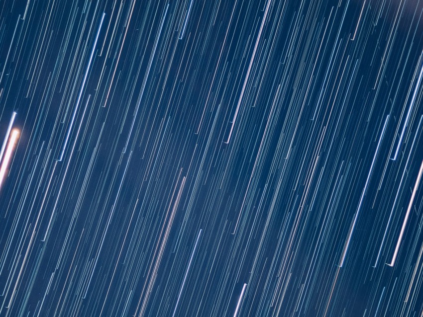 Starry Sky Blur Long Exposure Light Motion Background