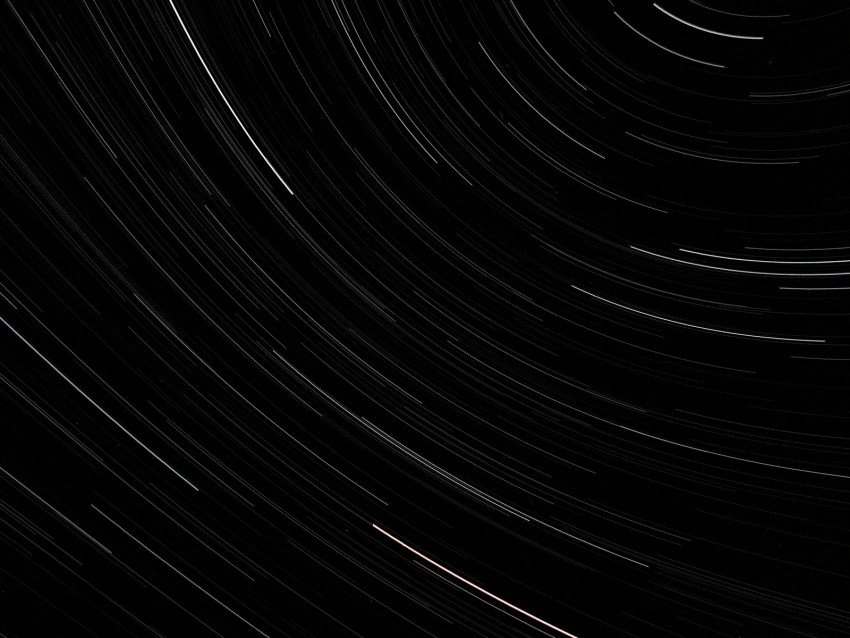 Stars Motion Long Exposure Blur Light Dark Background