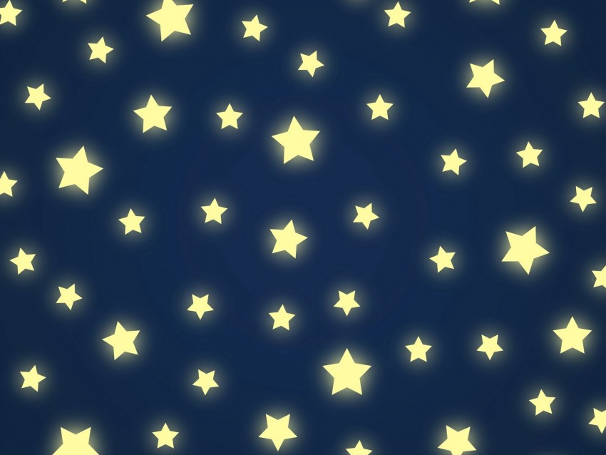 stars, pattern, shine, blue, background