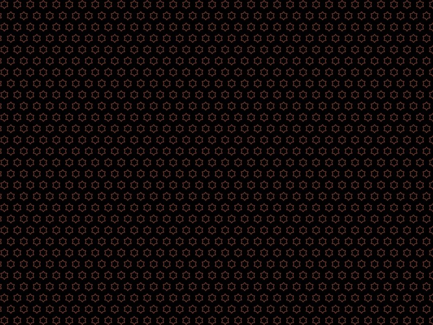 stars, pattern, small, brown, black background, geometric