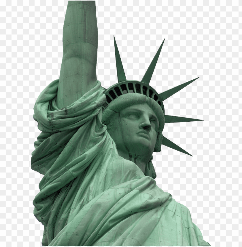 Statue of Liberty with a transparent background