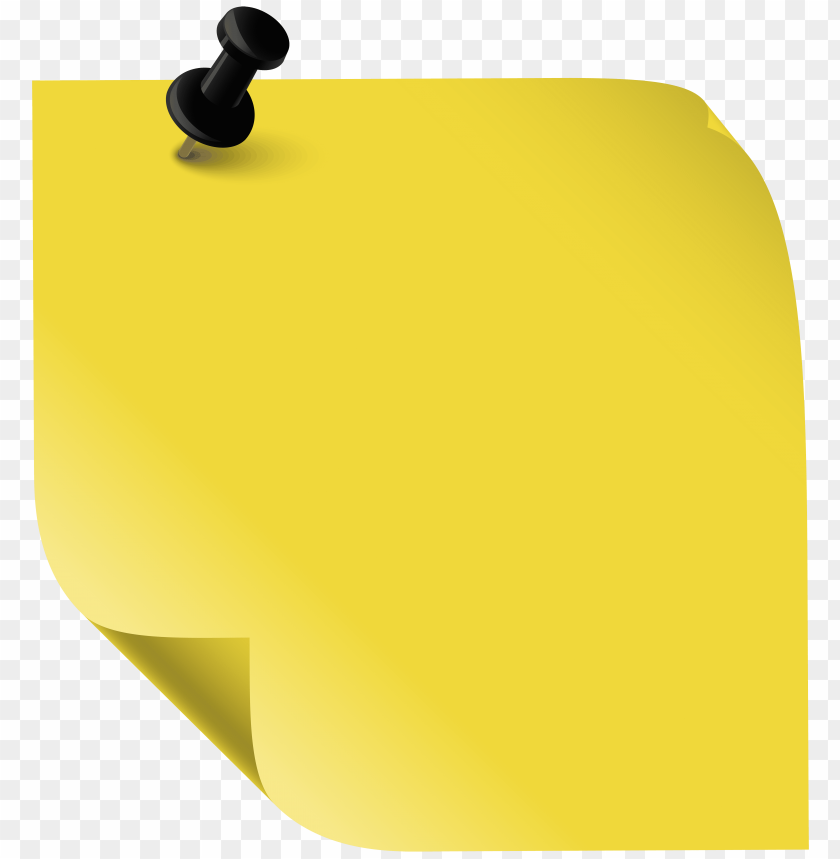 note, sticky, yellow