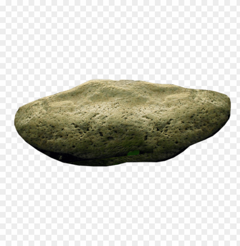 A textured, rounded stone with a natural, earthy appearance PNG