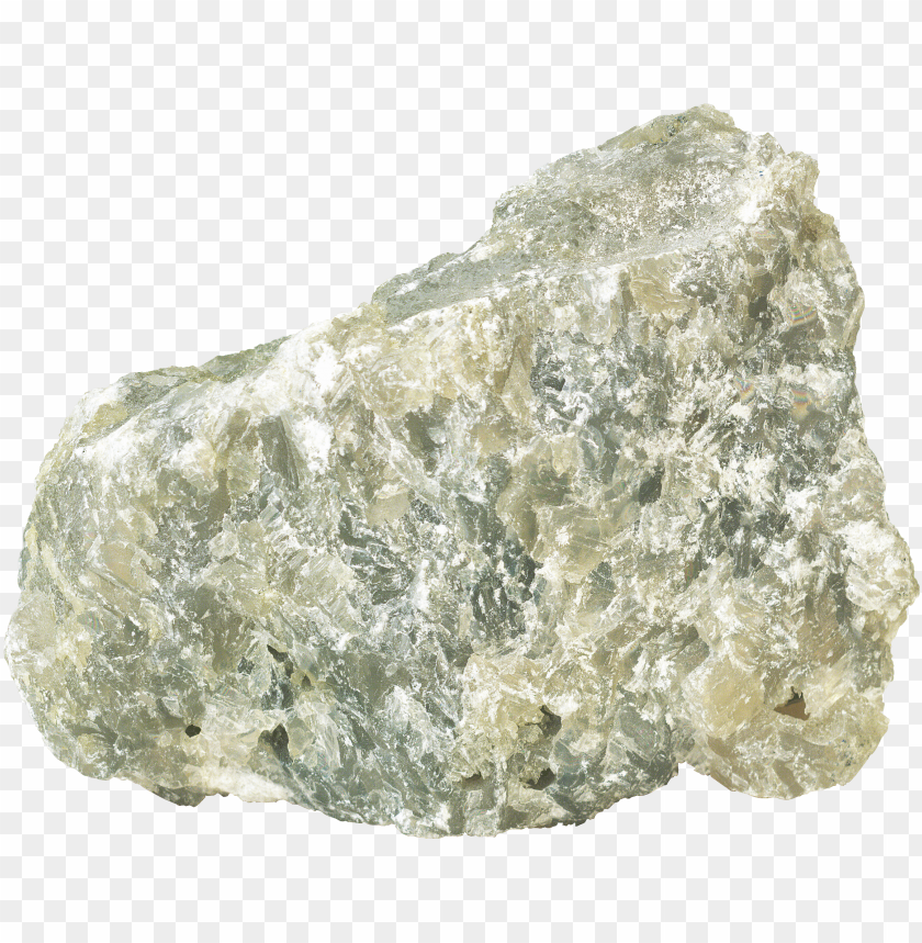 Natural mineral specimen with a translucent appearance and rough texture PNG