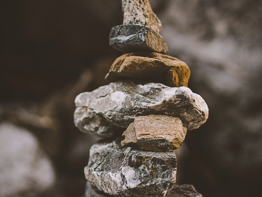 stones, balance, rock, stone