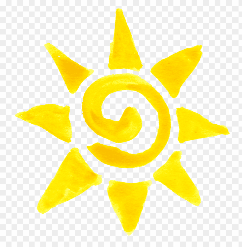 sun, yellow color, spiral design, bright illustration, artistic symbol, nature inspired, vibrant graphic