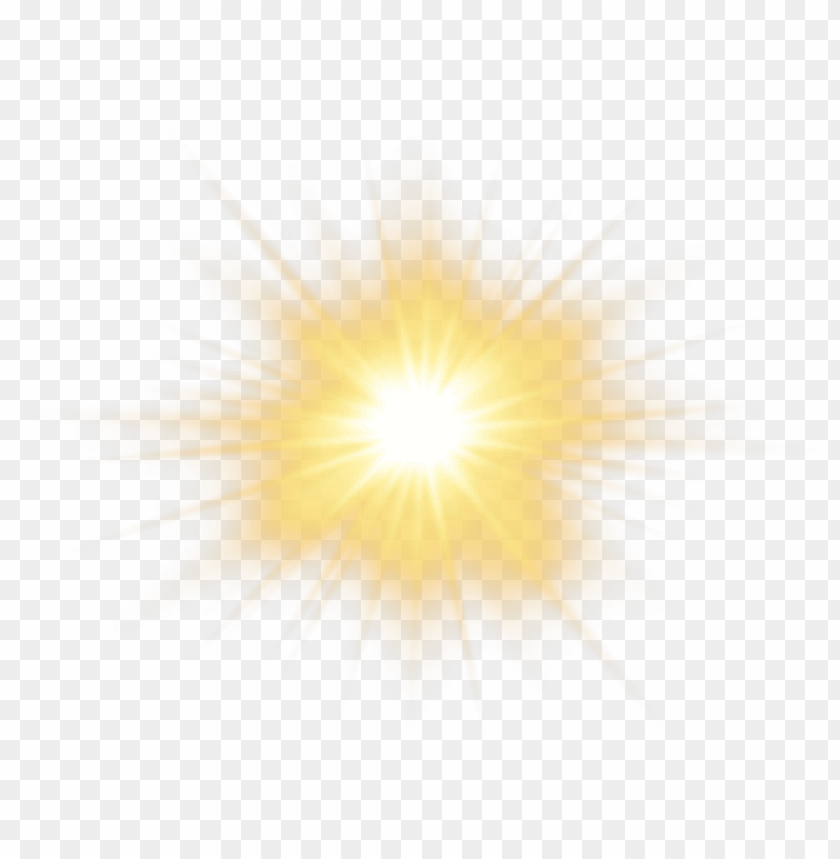 sun png, light effect png