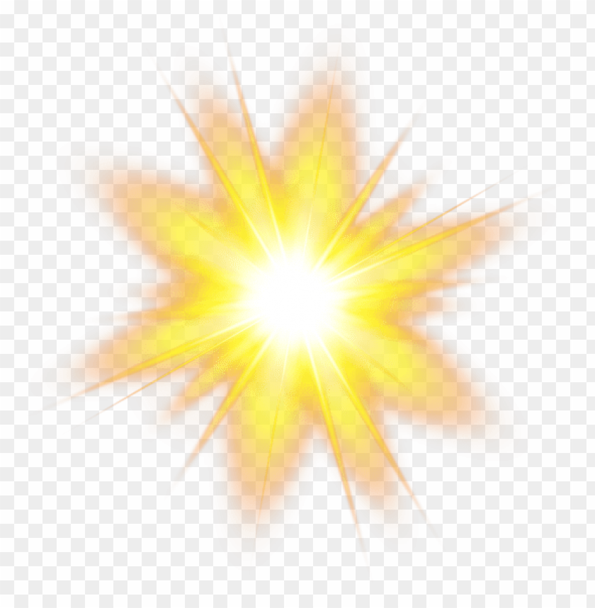 sun png, light effect png