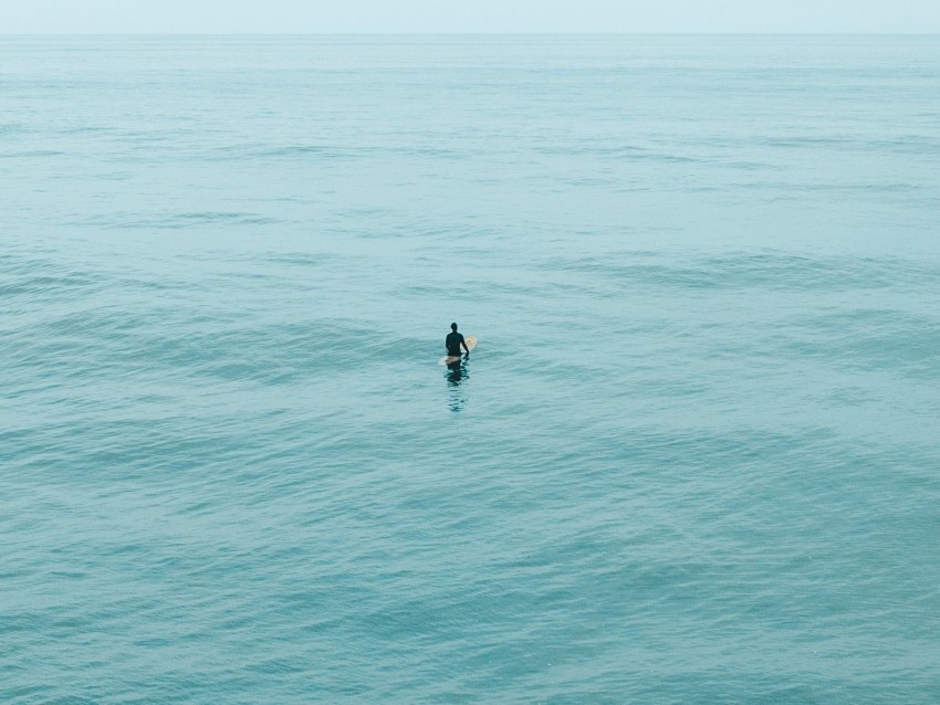 Surfer Surfing Ocean Water Waves Background