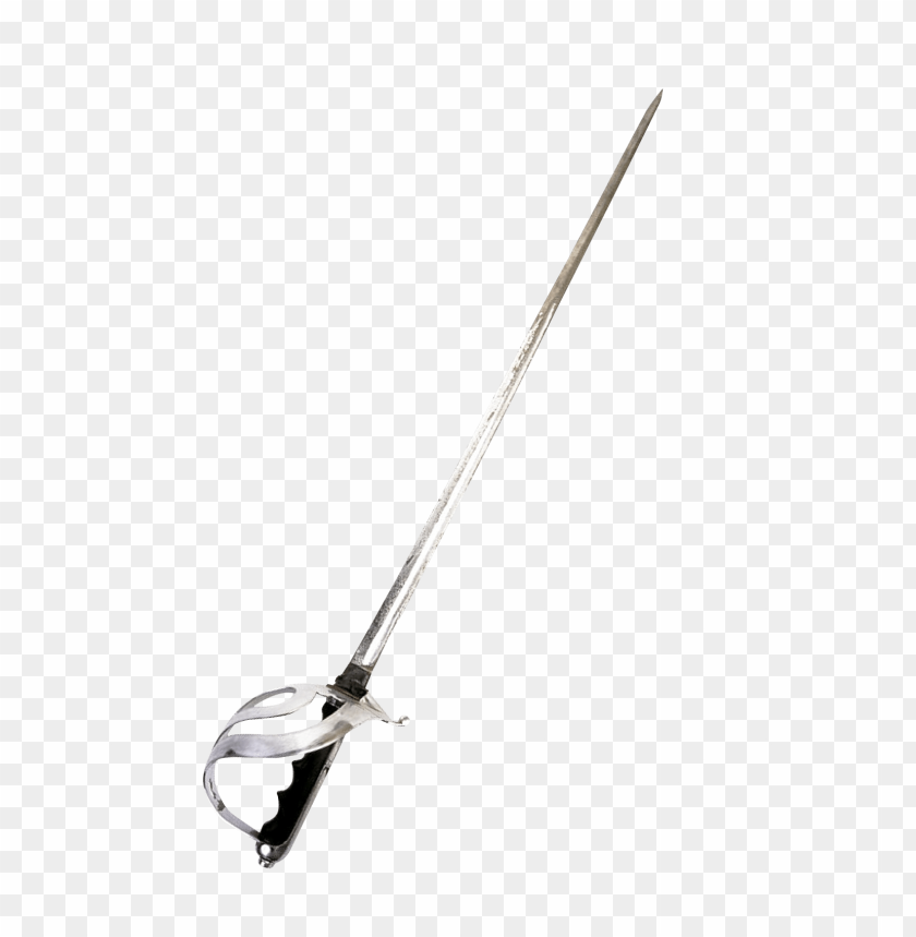 Rapier Sword PNG, weapon, fencing, blade