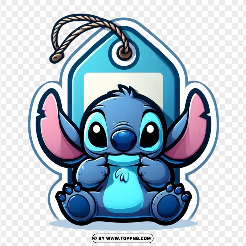 Tag Stitch PNG Transparent Background