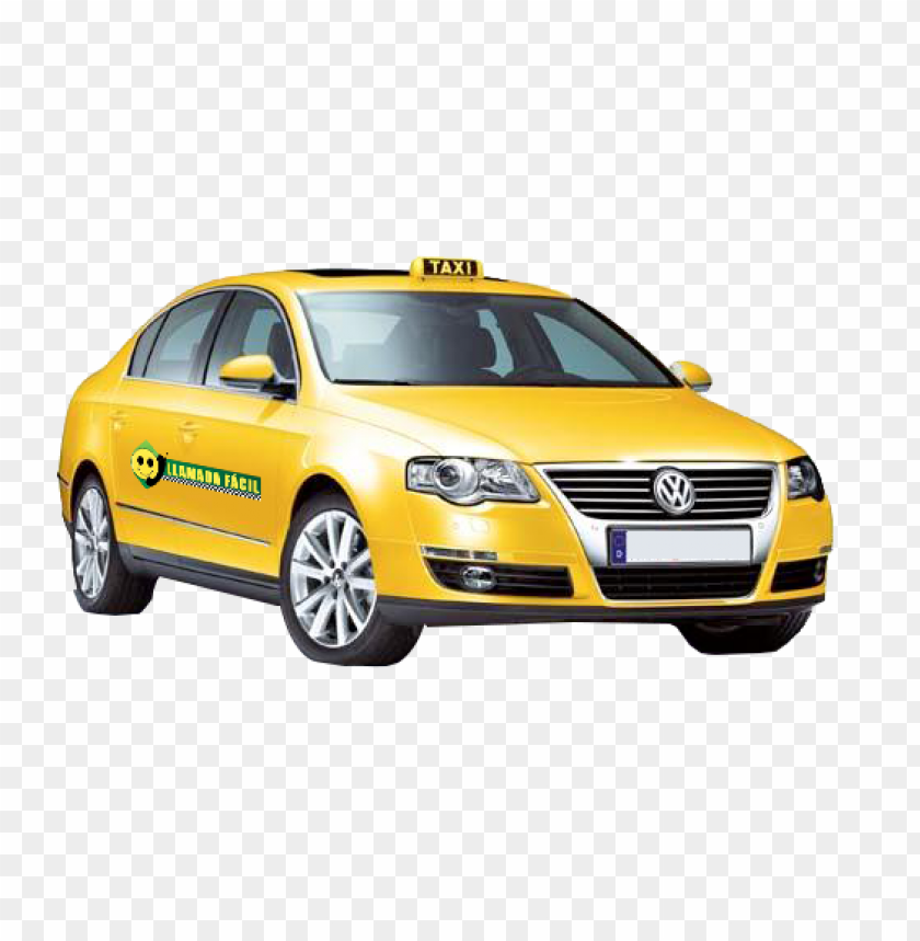 Taxi Cars Wihout PNG Transparent Background