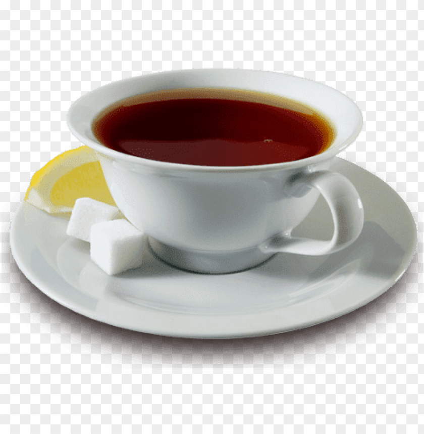 tea, beverage, lemon slice, sugar cubes, white ceramic cup, hot drink, herbal infusion